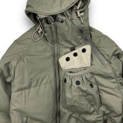Nike ACG Padded Asymmetric Zip Jacket (L) | Default Title, Green
