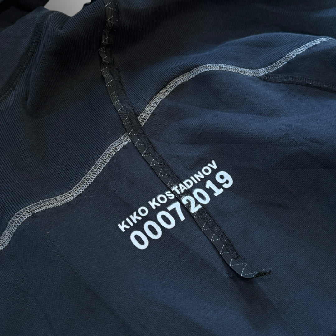 Kiko Kostadinov 0007 Midnight Stripe Hoodie L