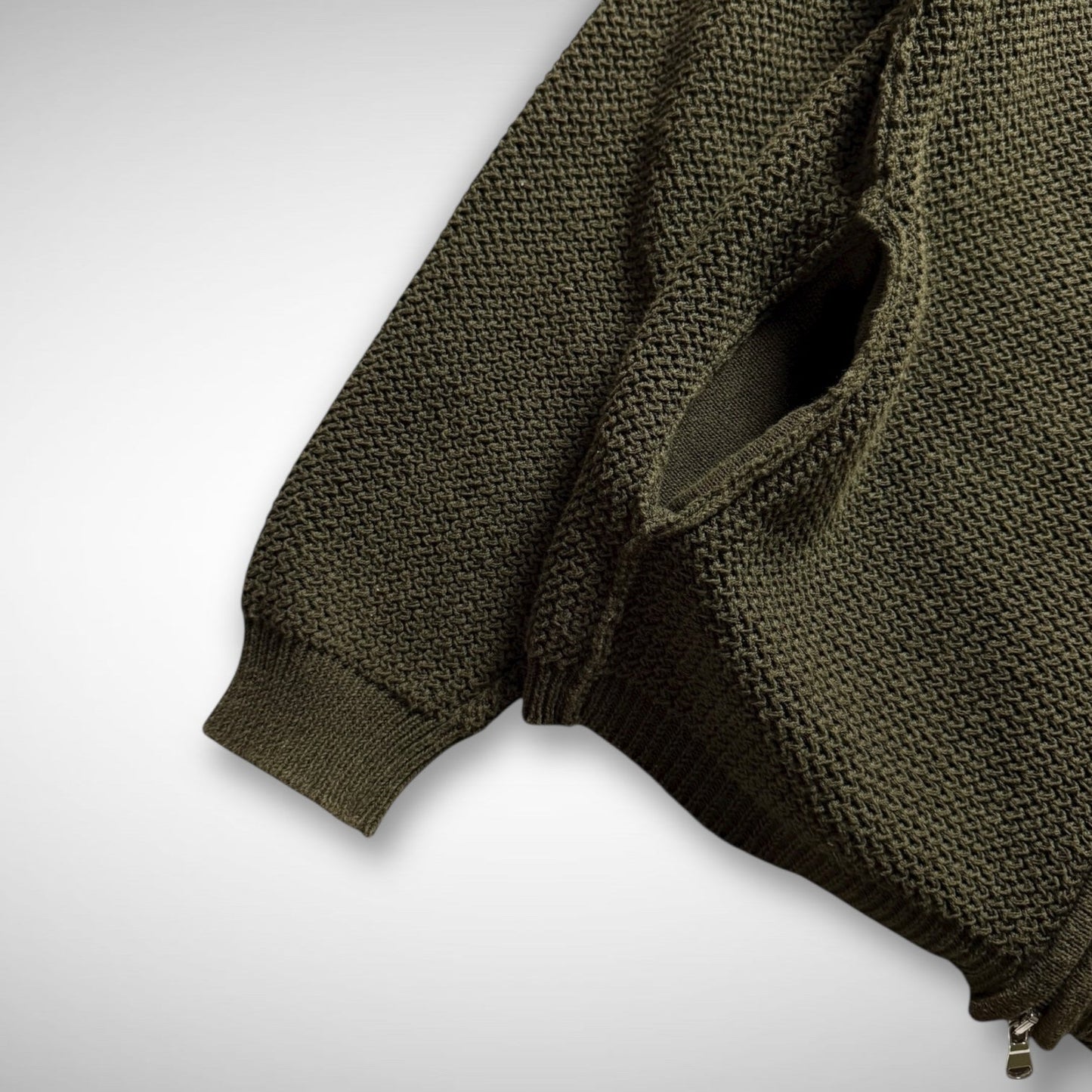 CP Company Army Waffle Knit (2000s)