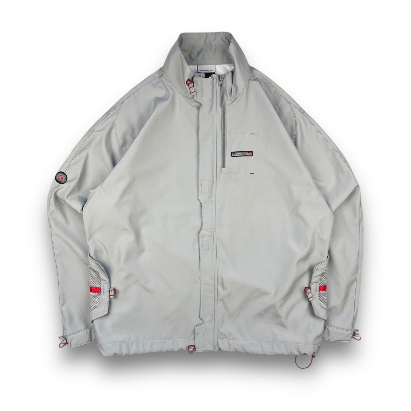 2000's Reebok Technical Dual Zip Jacket (XL) | Default Title, Grey