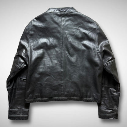 DKNY Jeans Leather Biker Jacket (2000s)
