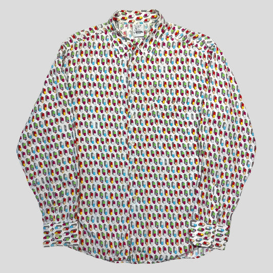 Moschino 1997 Cheap and Chic Pills Longsleeve Shirt - L | Default Title, Red