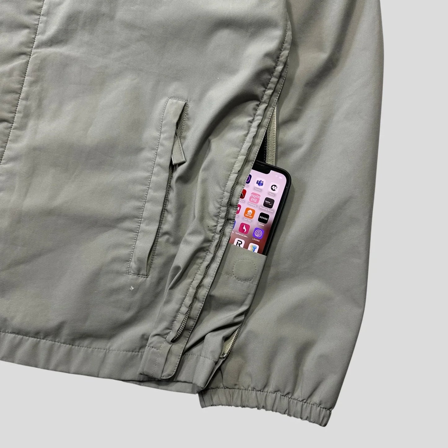 Prada Sport 00’s Aluminum Goretex Stash Pocket Harrington Jacket - IT52 (L)