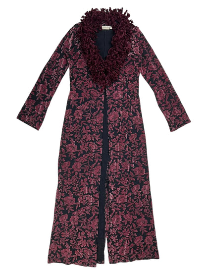 Miss Selfridge 1998 velvet flock duster