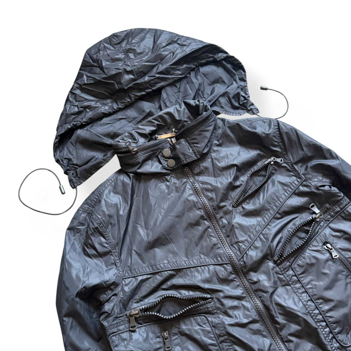 2000's Dolce & Gabbana Multipocket Nylon Jacket (M) | Default Title, Black