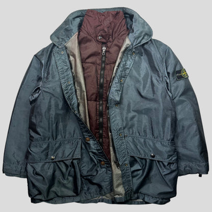 Stone Island AW95 3 in 1 Formula Steel Jacket + Nylon Down Puffer - XL/XXL