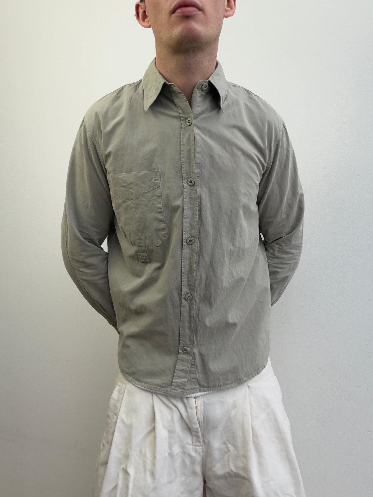 Stone Island Autumn Winter 2001 Shirt | Small, Red