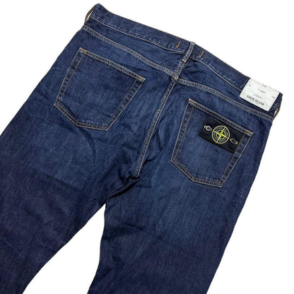 Stone Island Blue Denim Jeans