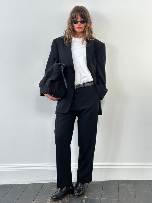 Balmain Homme 2000s Pure Wool Single Breasted Suit - 44S/W32