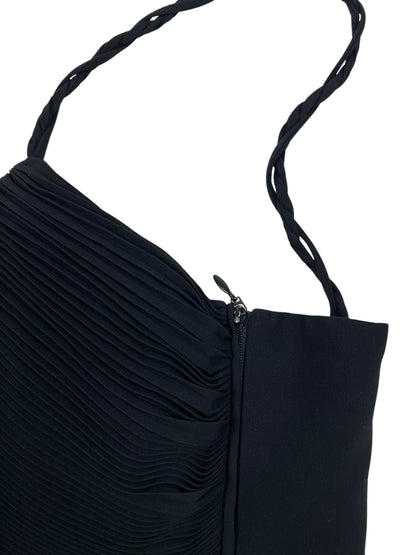 Emporio Armani pleat top | Black, Black