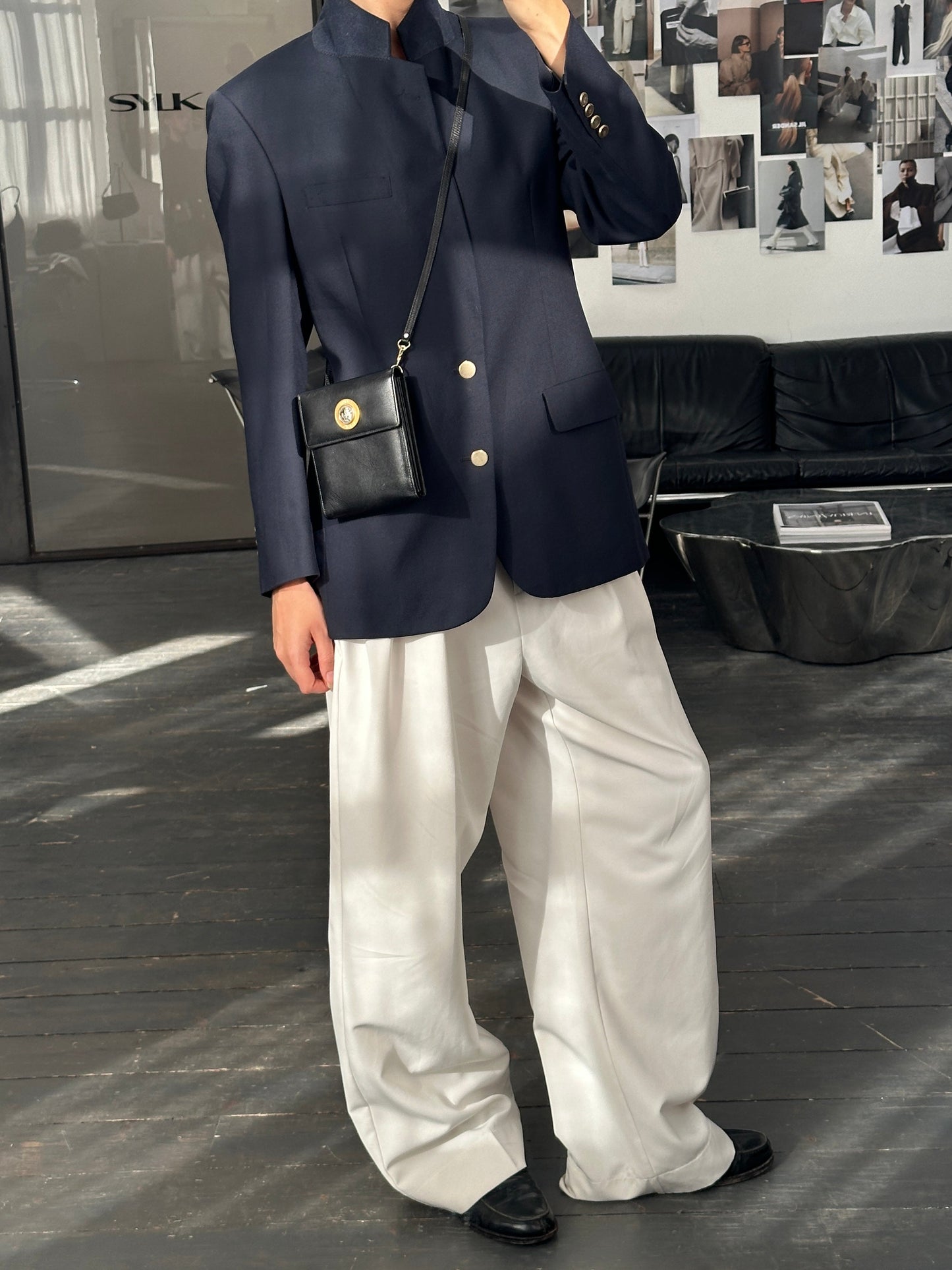 Christian Dior Monsieur 1980s Pure Wool Bespoke Button Blazer - 38R/M