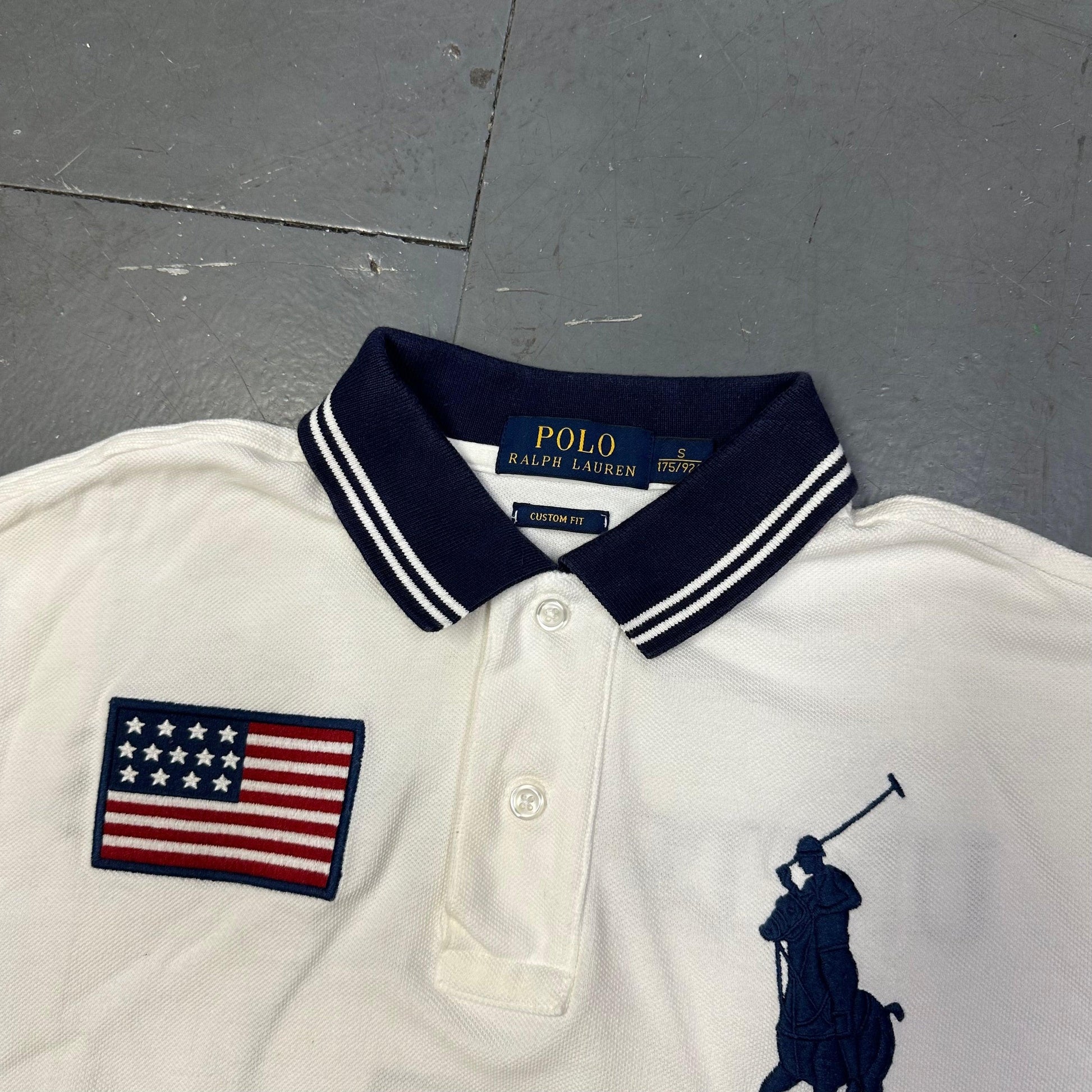 Ralph Lauren Spellout United States Polo In White ( S ) - Known Source