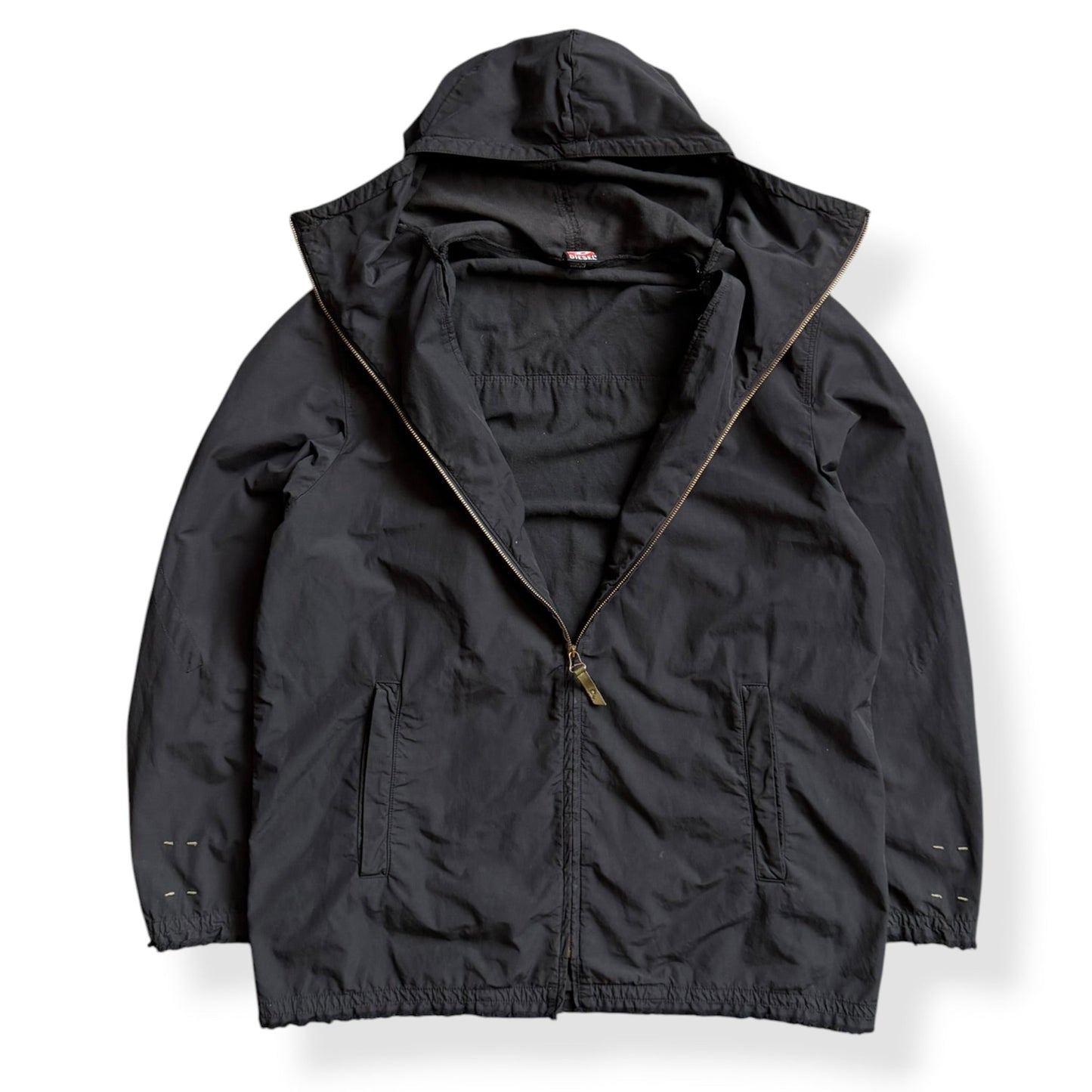 2000's Diesel Ninja Hood Jacket (L) | Large, Black
