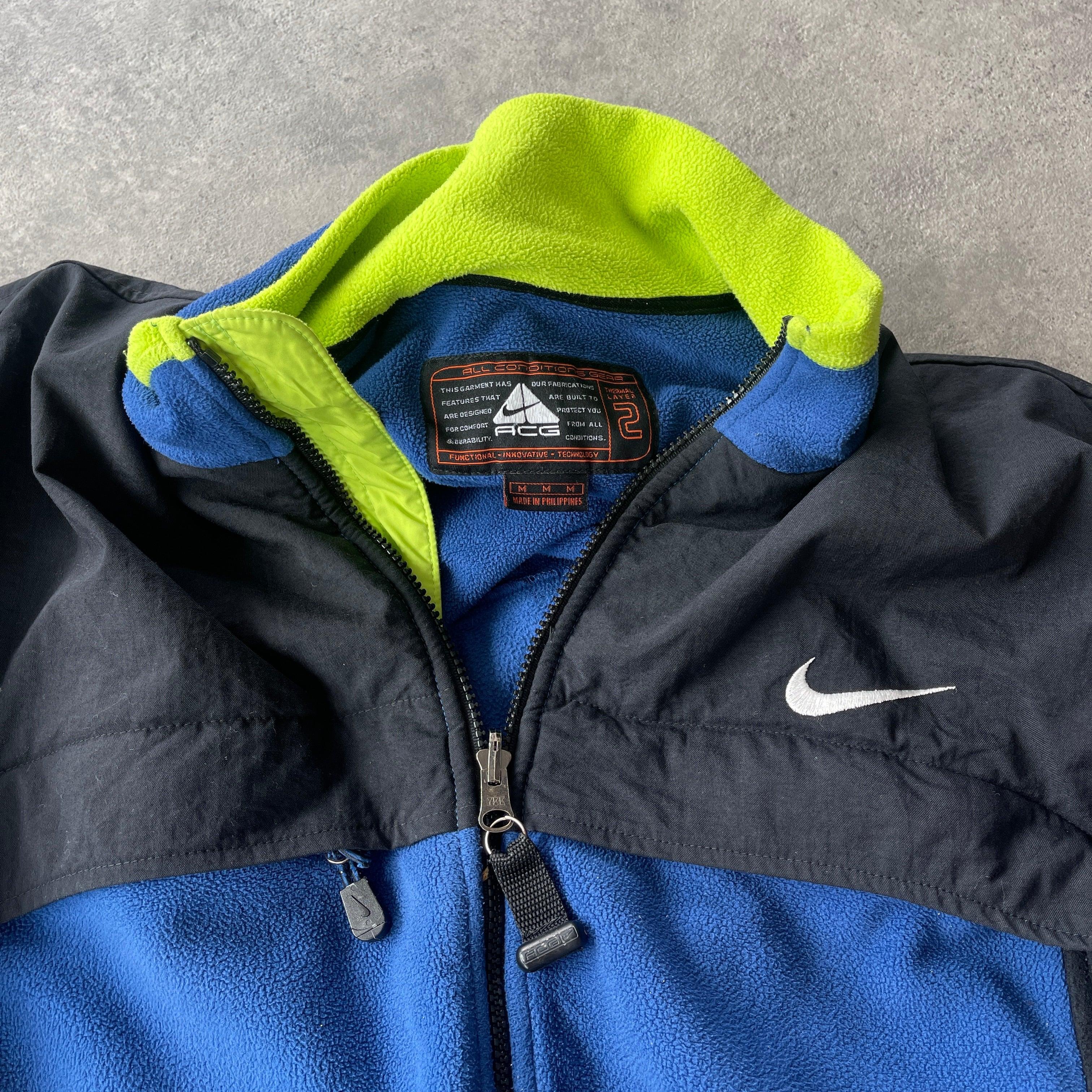 Nike ACG RARE 1990s heavyweight Polartec fleece jacket M