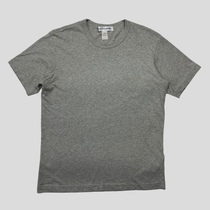 CDG SHIRT Mini Logo Cotton Grey T-shirt - M