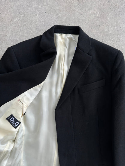 Dolce & Gabbana D&G Pure Wool Single Breasted Coat - M