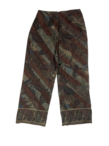 Kenzo vintage silk summer trousers