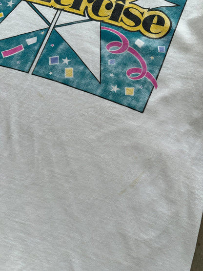 1980's Jazzercise T-Shirt - XL | Default Title, Red