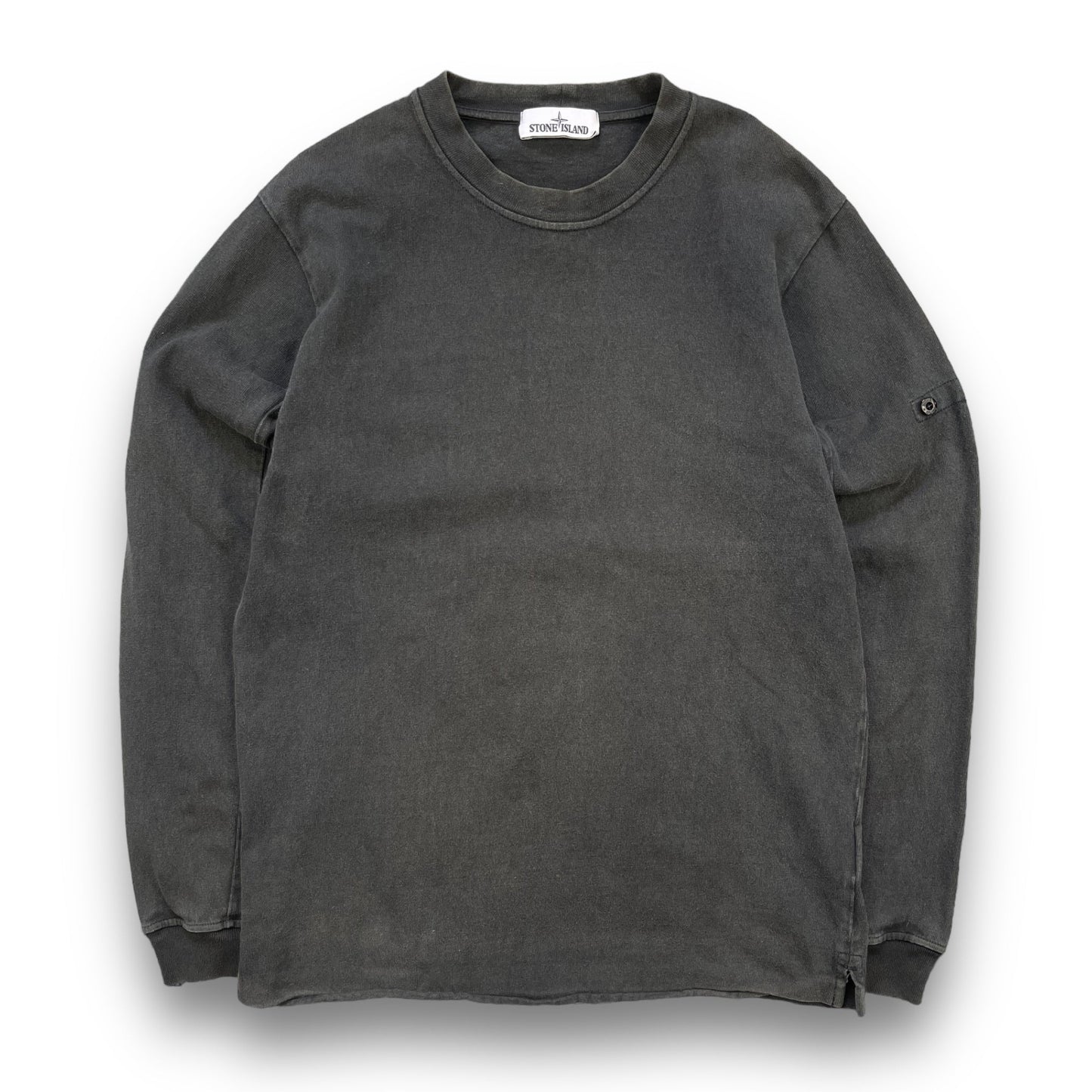 Stone Island Washed Grey Sweatshirt (L) | Default Title, Grey