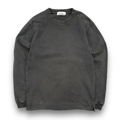 Stone Island Washed Grey Sweatshirt (L) | Default Title, Grey