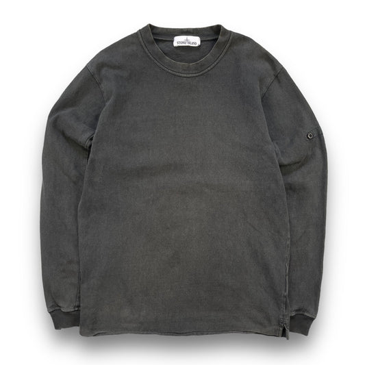 Stone Island Washed Grey Sweatshirt (L) | Default Title, Grey
