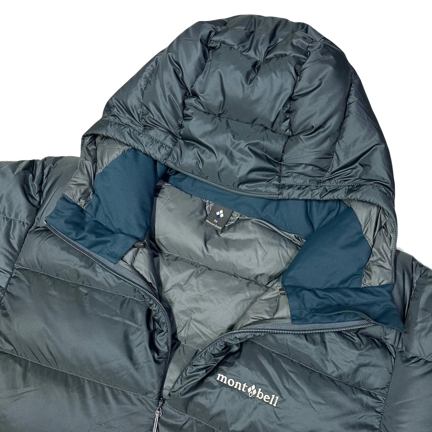 Montbell Light Alpine Down Puffer Jacket In Grey ( M )
