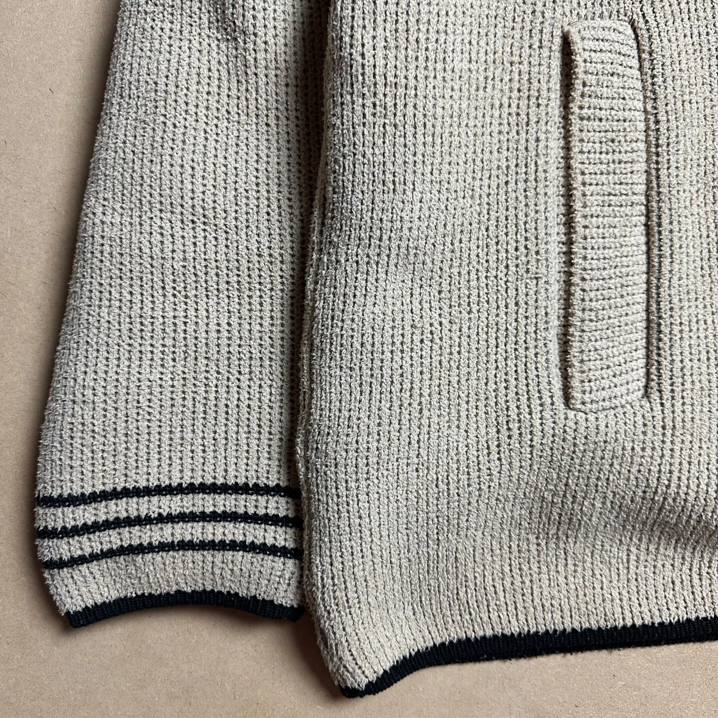 A/W 1998 Oat Presidents Knitted Dual Layer Jacket