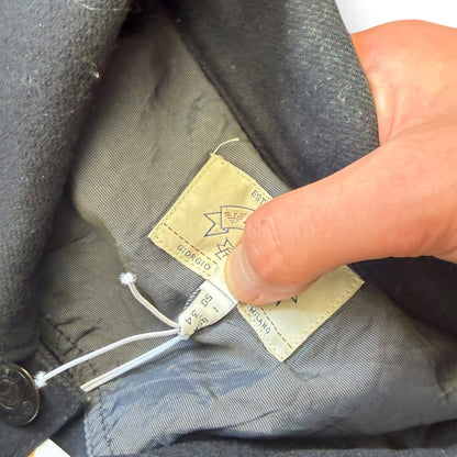 1990's Armani Jeans Trucker Jacket (M) | Medium, Navy