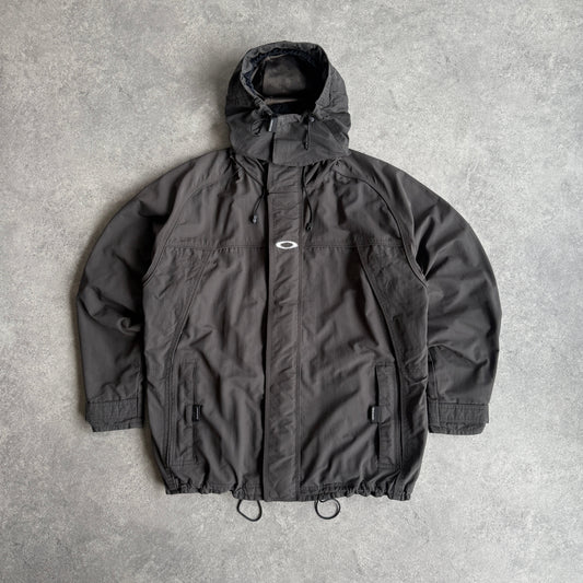 Oakley Software RARE 2000s heavyweight waterproof technical jacket (L)