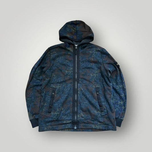 Stone Island AW/13 Digital Camo Zip Up Hoodie XXL