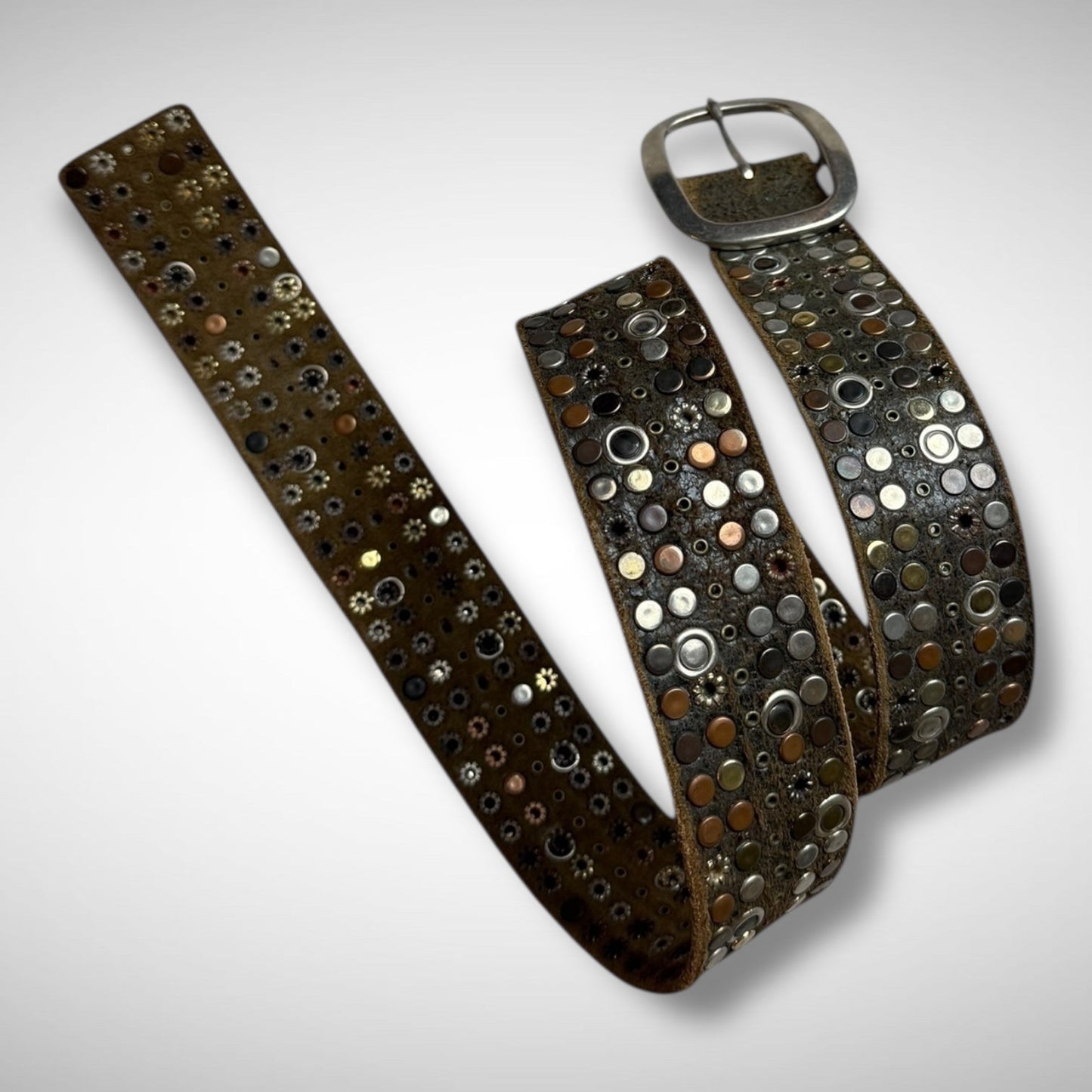 Marithé + François Girbaud Metal Studs Belt (2000s)