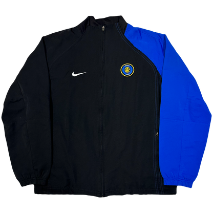 Nike Inter Milan 2004/05 Tracksuit In Black & Blue ( M )