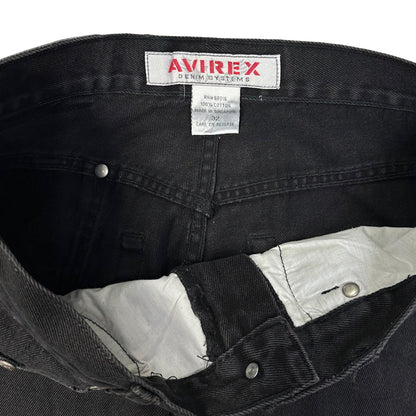 Avirex Jeans In Black ( W32 ) - Known Source