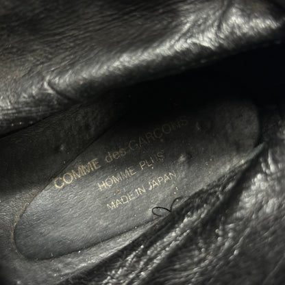 CDG Homme Plus FW10 Vibram Leather Bi-colour Boots - UK7/7.5 | DEFAULT TITLE, Black