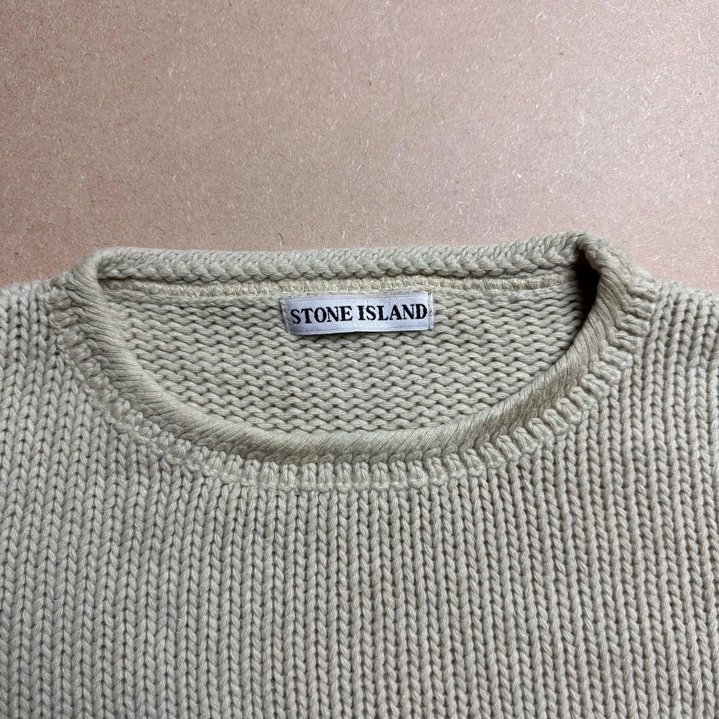 A/W1987 Oatmeal Wool Knit