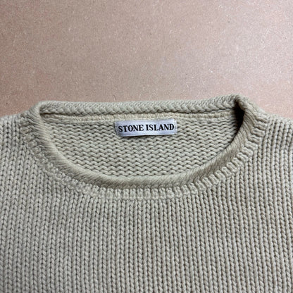 A/W1987 Oatmeal Wool Knit