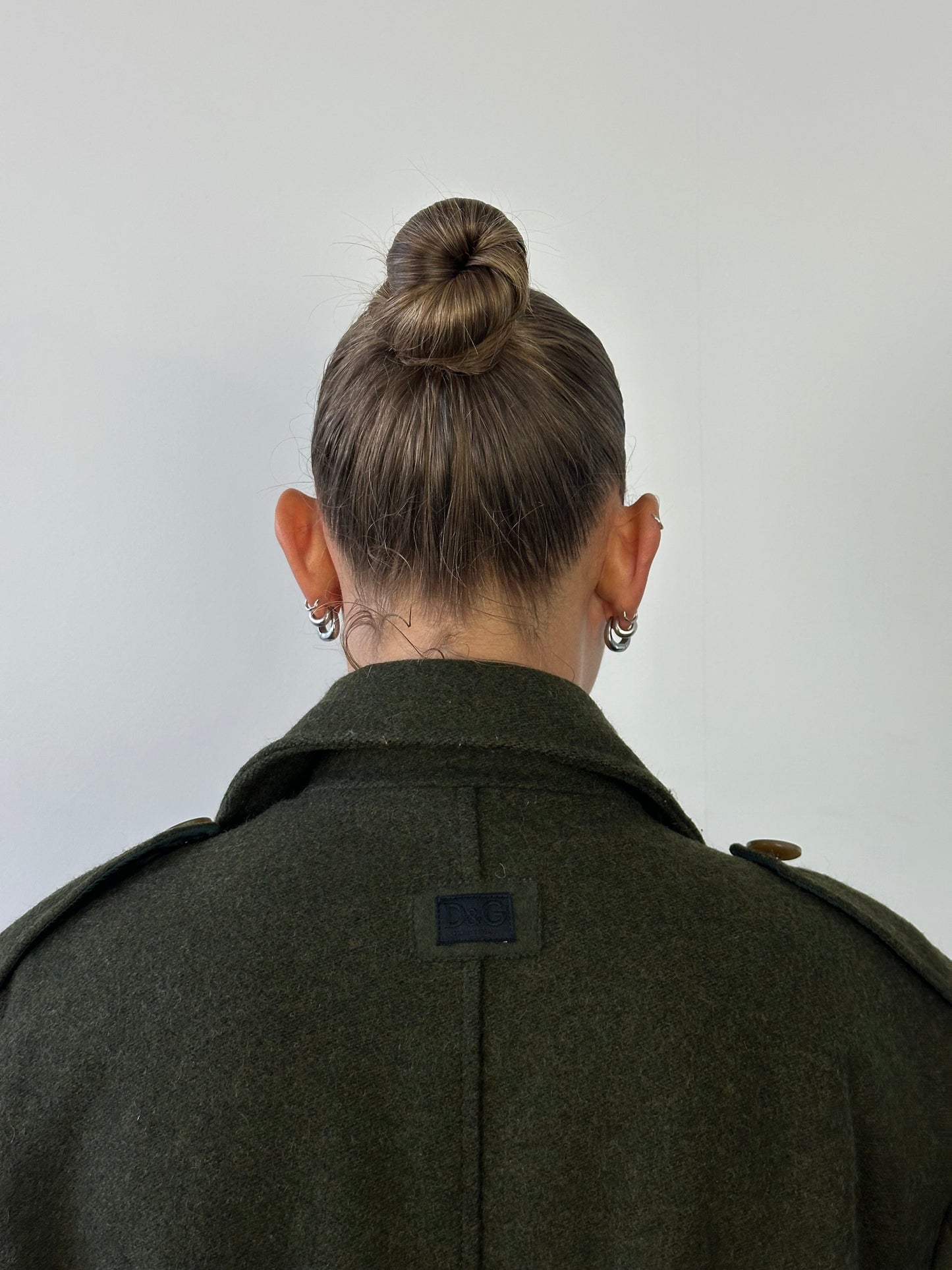 Dolce & Gabbana D&G Wool Double Breasted Coat - L/XL