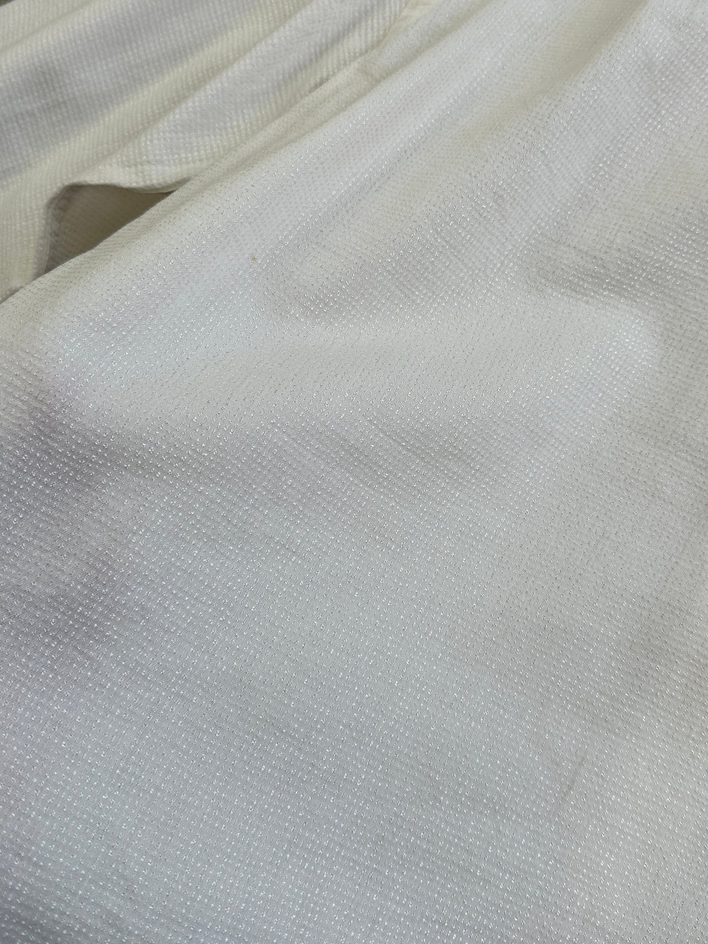 Italian Vintage 1970s Wing Collar Boxy Dress Shirt - M