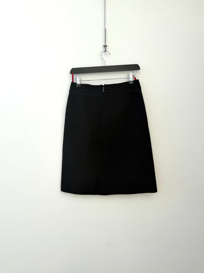 Prada Sport 00s Belted Skirt | Small, Tan