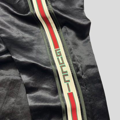 Gucci 2017 Striped Logo Acetate Tracksuit Trousers - IT48 (M) | Default Title, Black