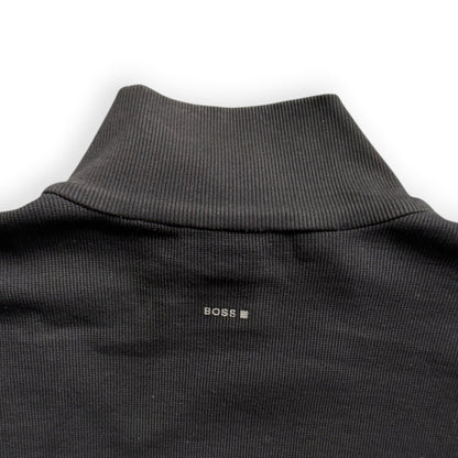 2000's Hugo Boss 'Orange' Asymmetric 1/4 Zip (M) | Medium, Orange