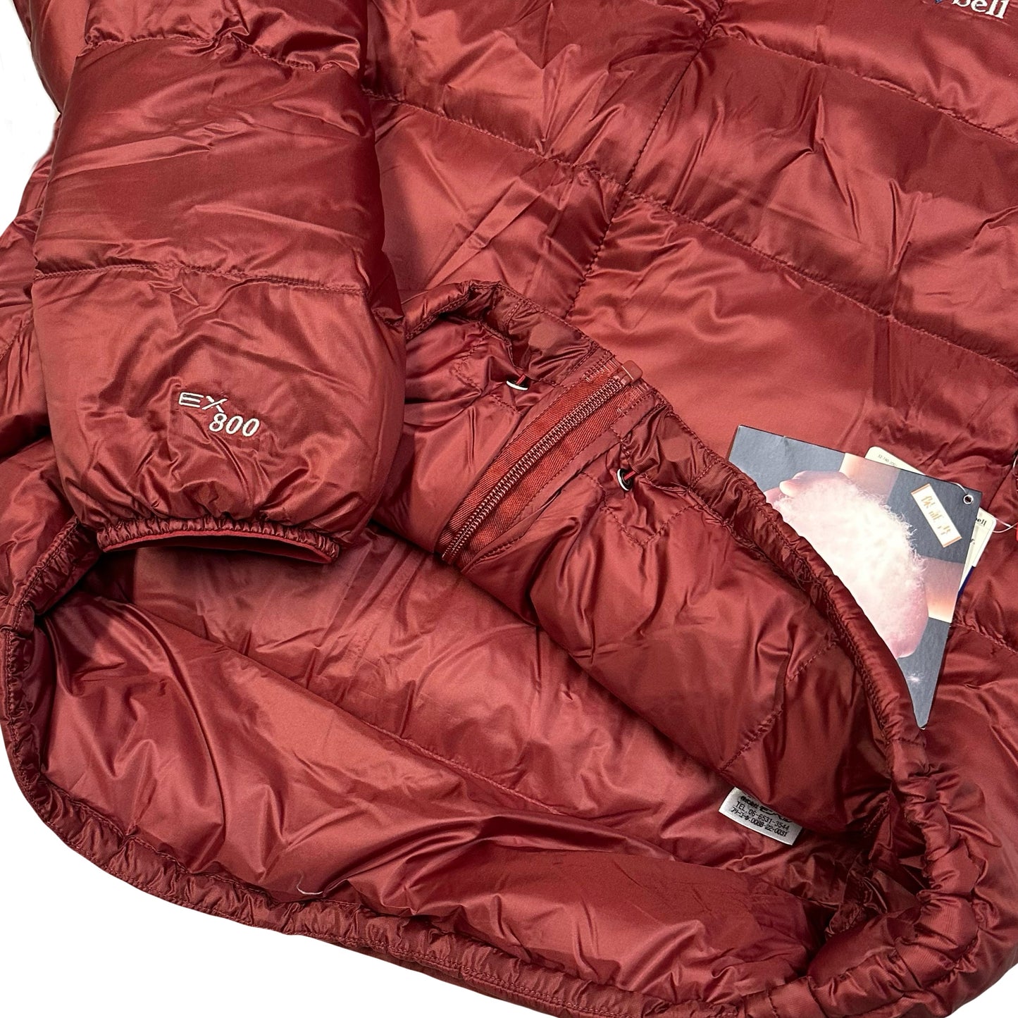 Montbell Light Alpine Down Puffer Jacket In Red ( XL )
