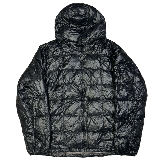 Montbell Square Stitch Puffer Jacket In Black ( XL )
