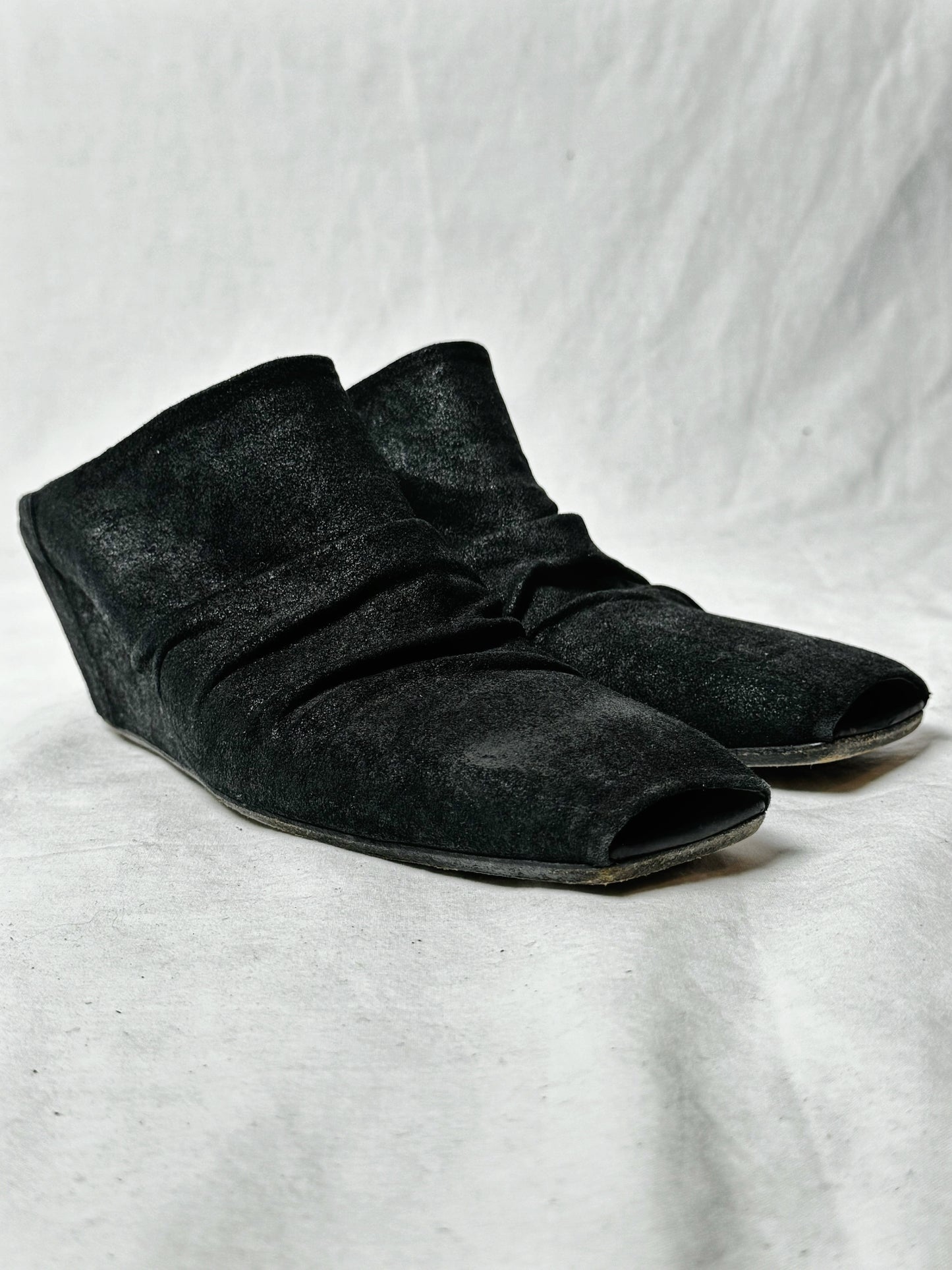 RICK OWENS SUEDE MULE | Default Title, Black