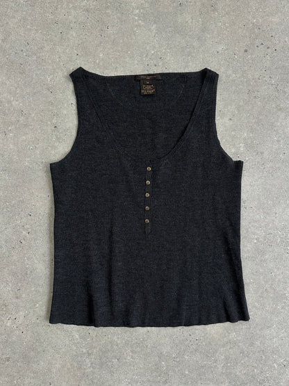 Louis Vuitton Cashmere Silk Sleeveless Vest Top - M