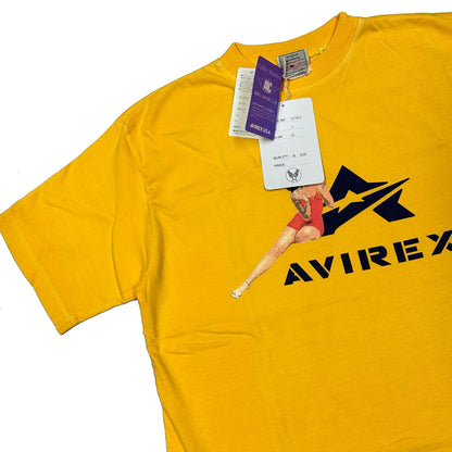 Avirex T-Shirt In Yellow ( S )