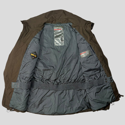 Prada Sport 00’s Khaki Chest Pocket Padded Goretex Jacket - L | Default Title, Brown
