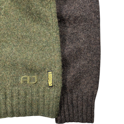Armani Jeans 00’s Wool Knit Jumper M | Medium, Green