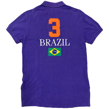 Ralph Lauren Brazil Polo In Purple ( S )