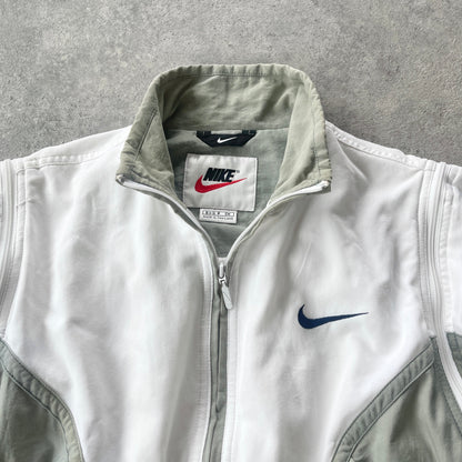 Nike RARE 1990s convertible colour block track jacket (S)